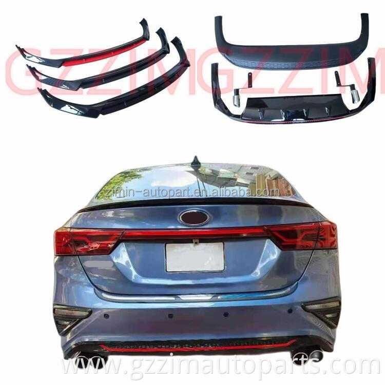 Rear Bumper Guard Bumper Guard & Exhaust For Cerator K3 Kia